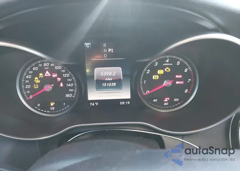 2016 Mercedes-Benz C 300 from USA, damaged, VIN 55SWF4JB7GU102907